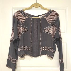 Tularosa Gray Blouse